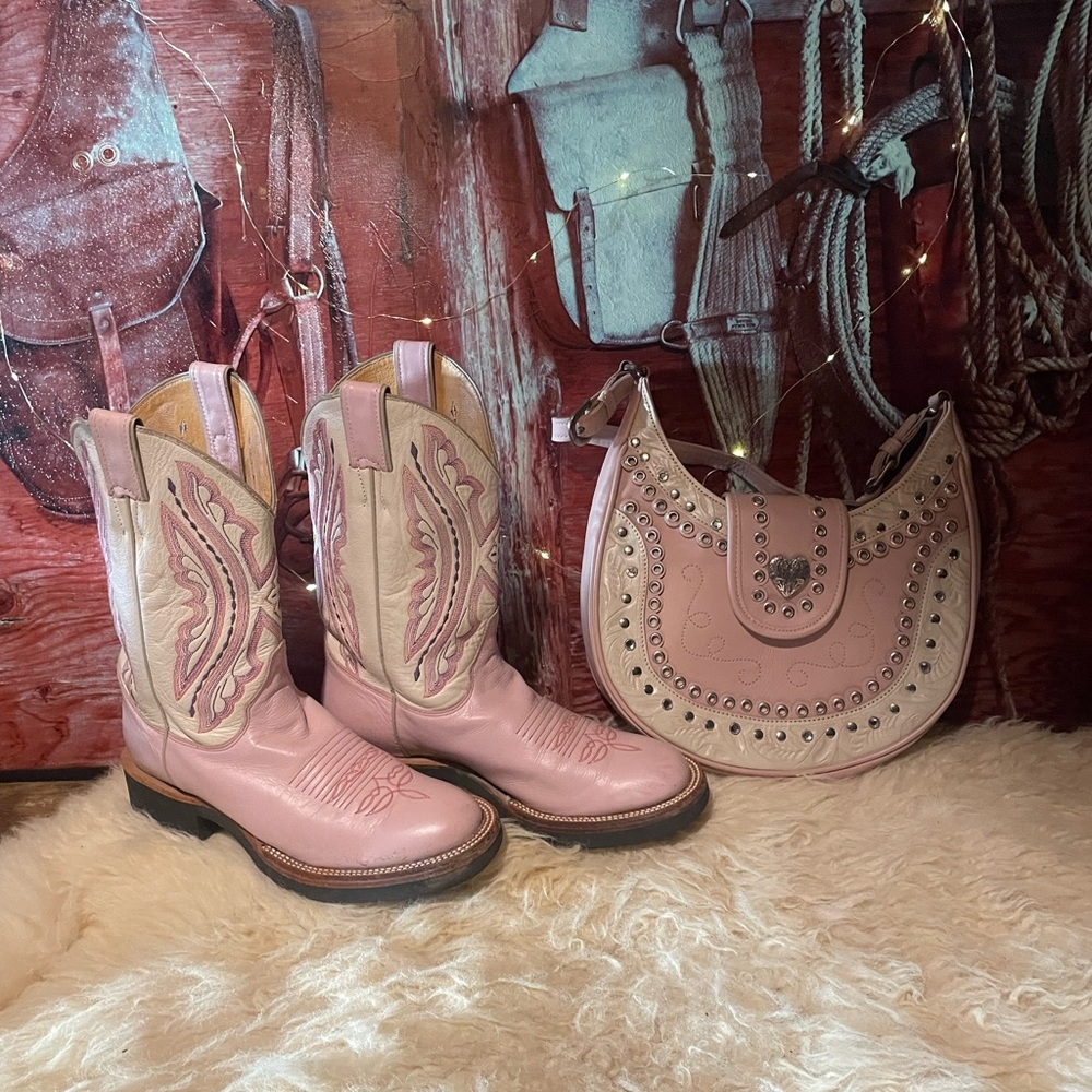 New American West leather bag